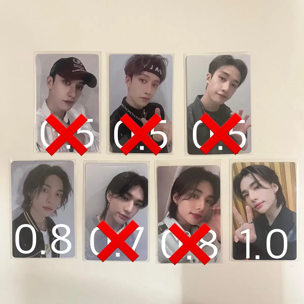 Straykids skz bang chan hyunjin Special Five Star yizhiyu unreleased photocard photocard WTS