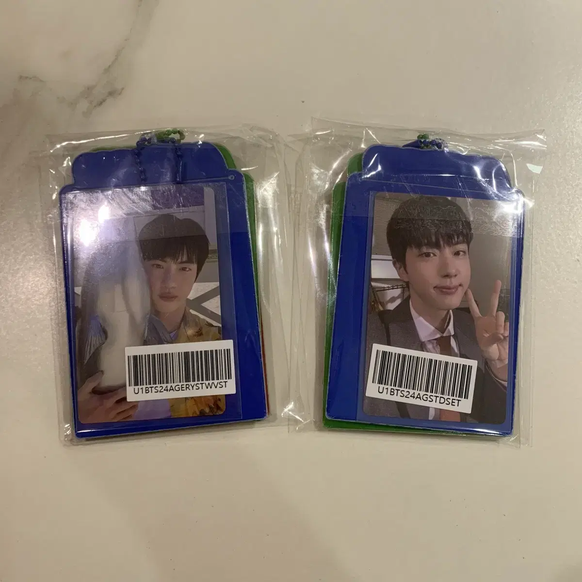 bangtan jin seokjin happy photocard weverse pre-order benefit bts jin card holder