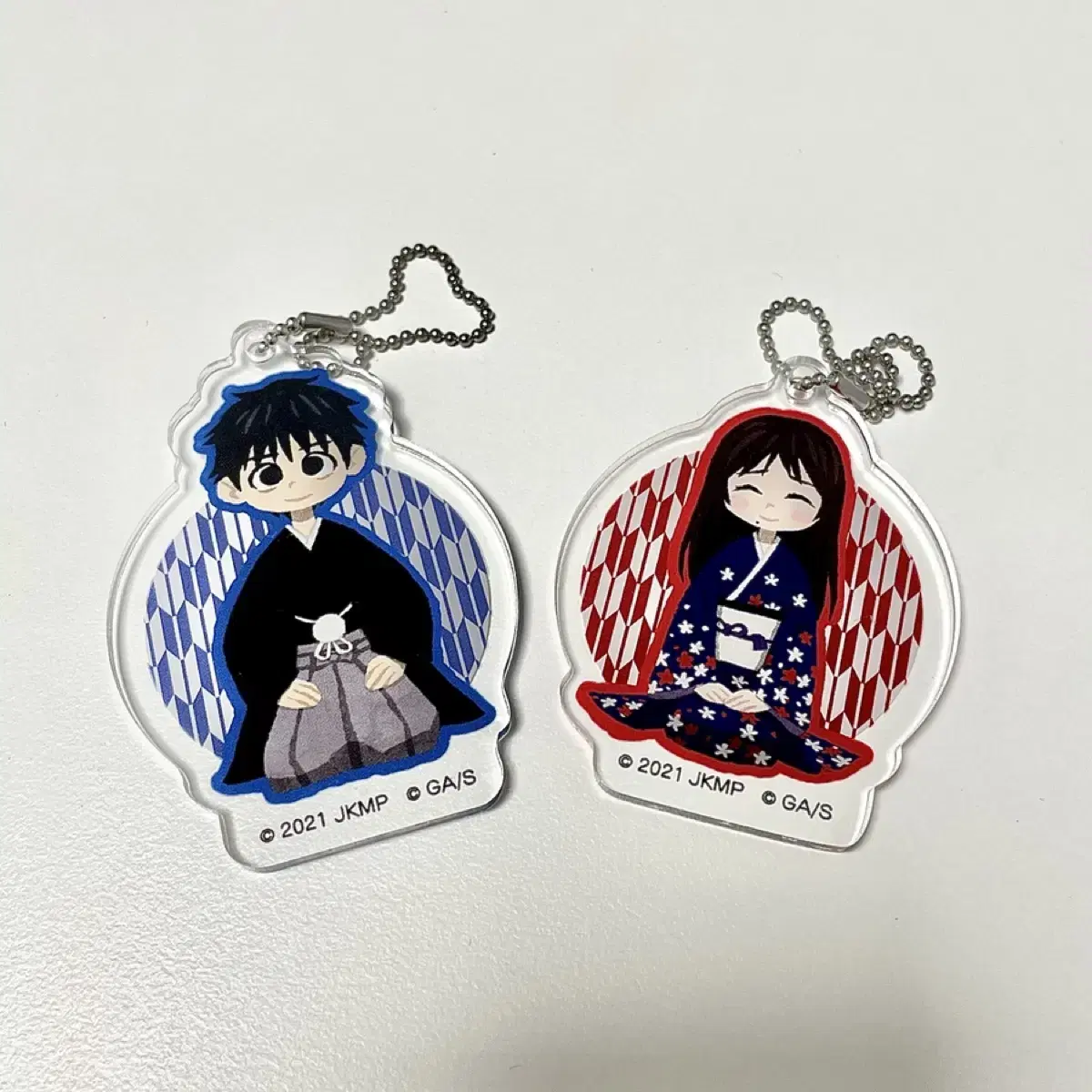 [acrylic keyring] bulk zuu spinning clothes coat yuta Rika Orimoto