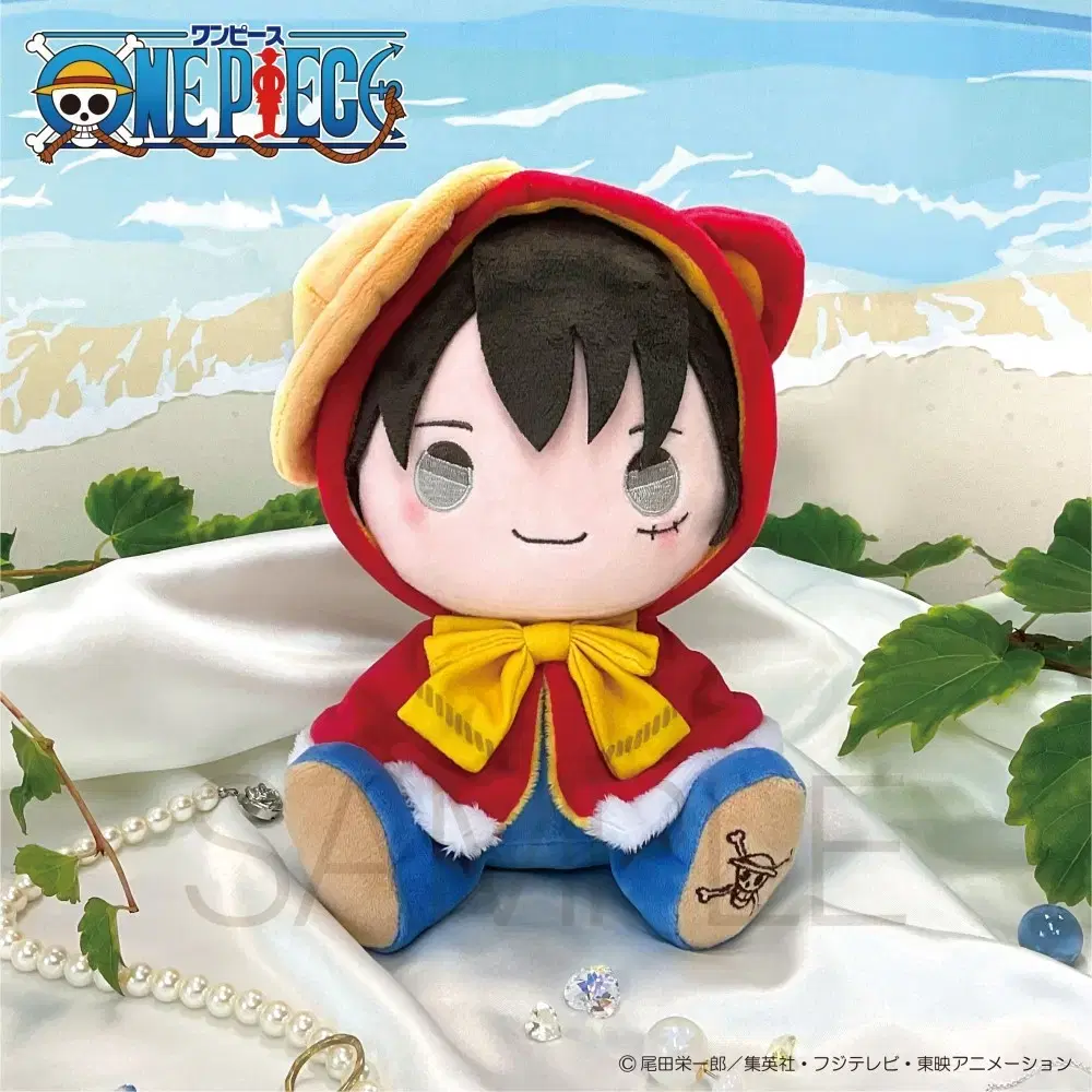 [unsealed/new/at-home] ONEPIECE Luffy Chemopone Plush Toy