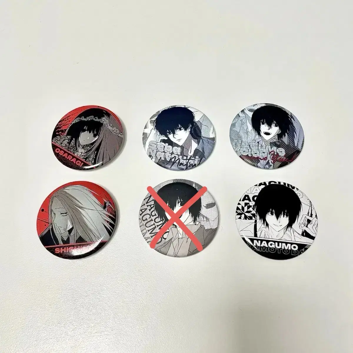 [CanBadge] Sakamoto Deys Sakadei Nagumo Natsuki Shishiba Osaragi GML-sama