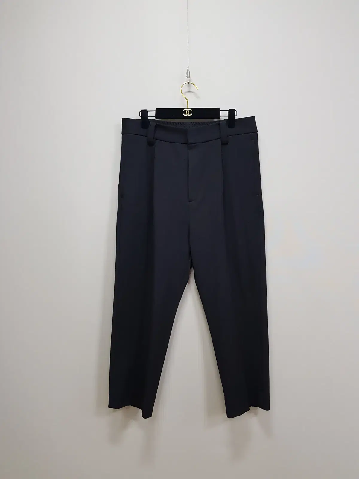 Hansom System Homme 22FW One Pin Tuck Backbanded Pants Size L