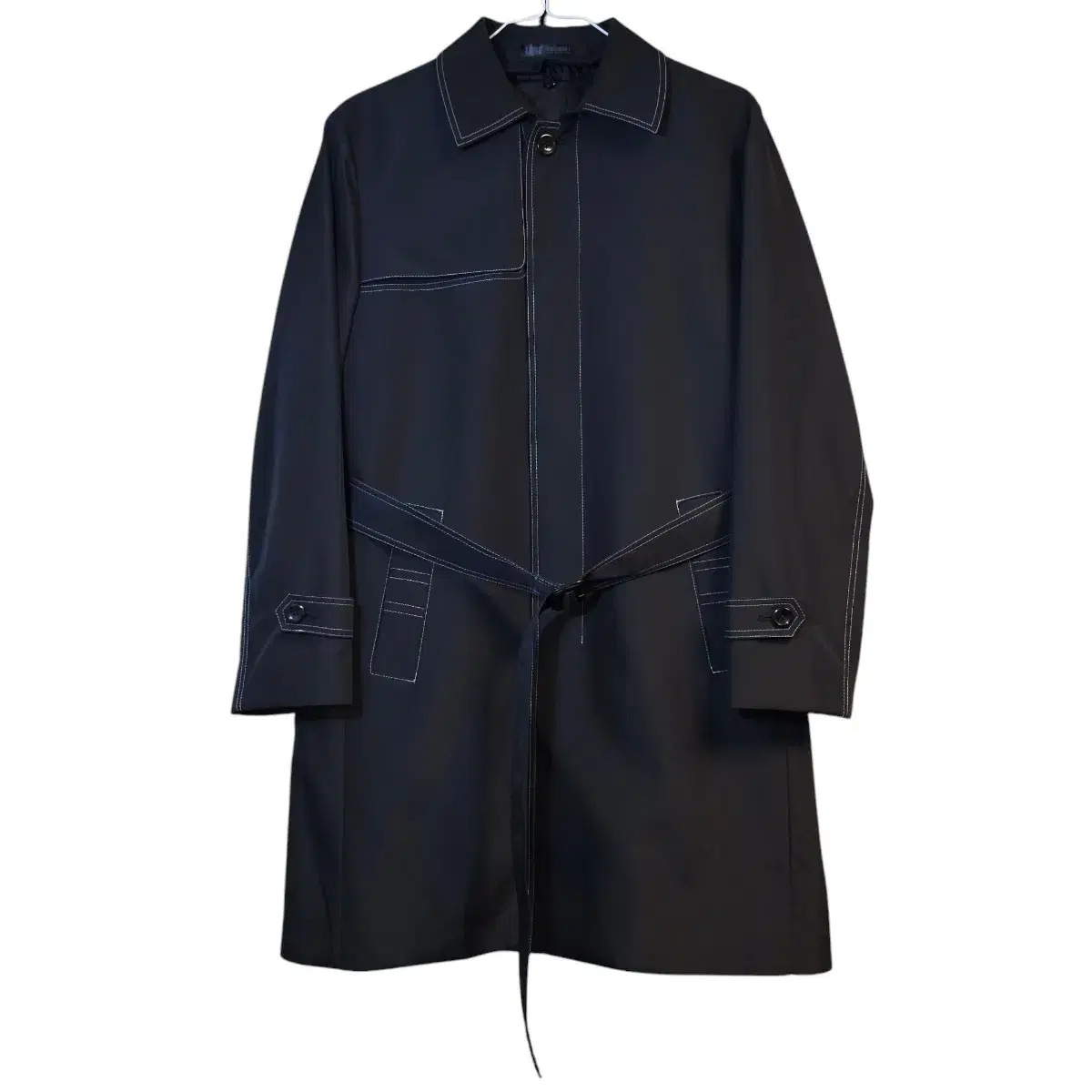 LONE Nylon Stitched Trench Coat 105