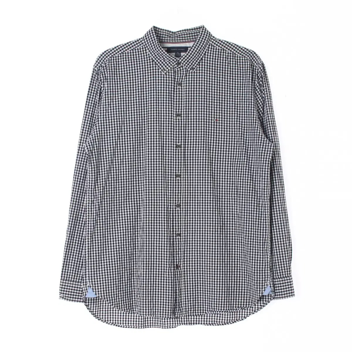 [XXL]Tommy Hilfiger Black Gingham Check Shirt