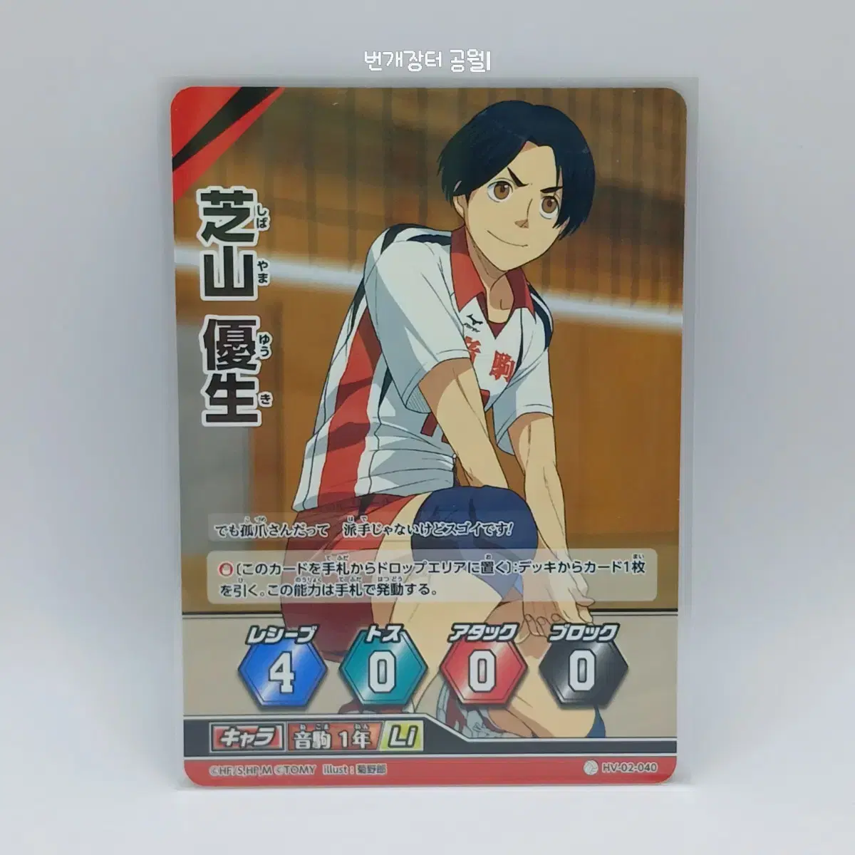 Haikyuu Barbaka Japanese Edition Shibayama yuki 2nd Edition HV-02-040