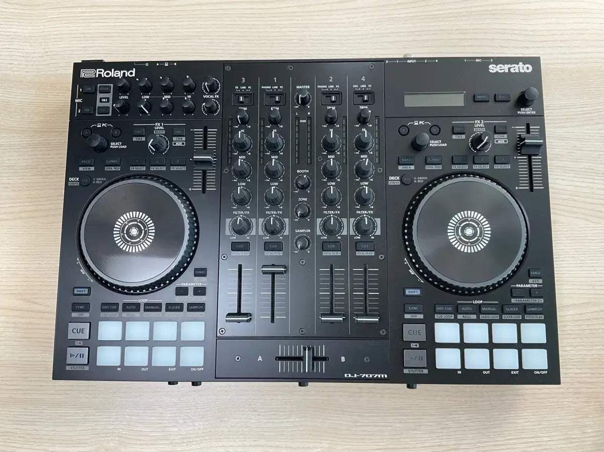 ROLAND DJ 707M SERATO DJ 롤랜드 디제이믹서 파이오니어