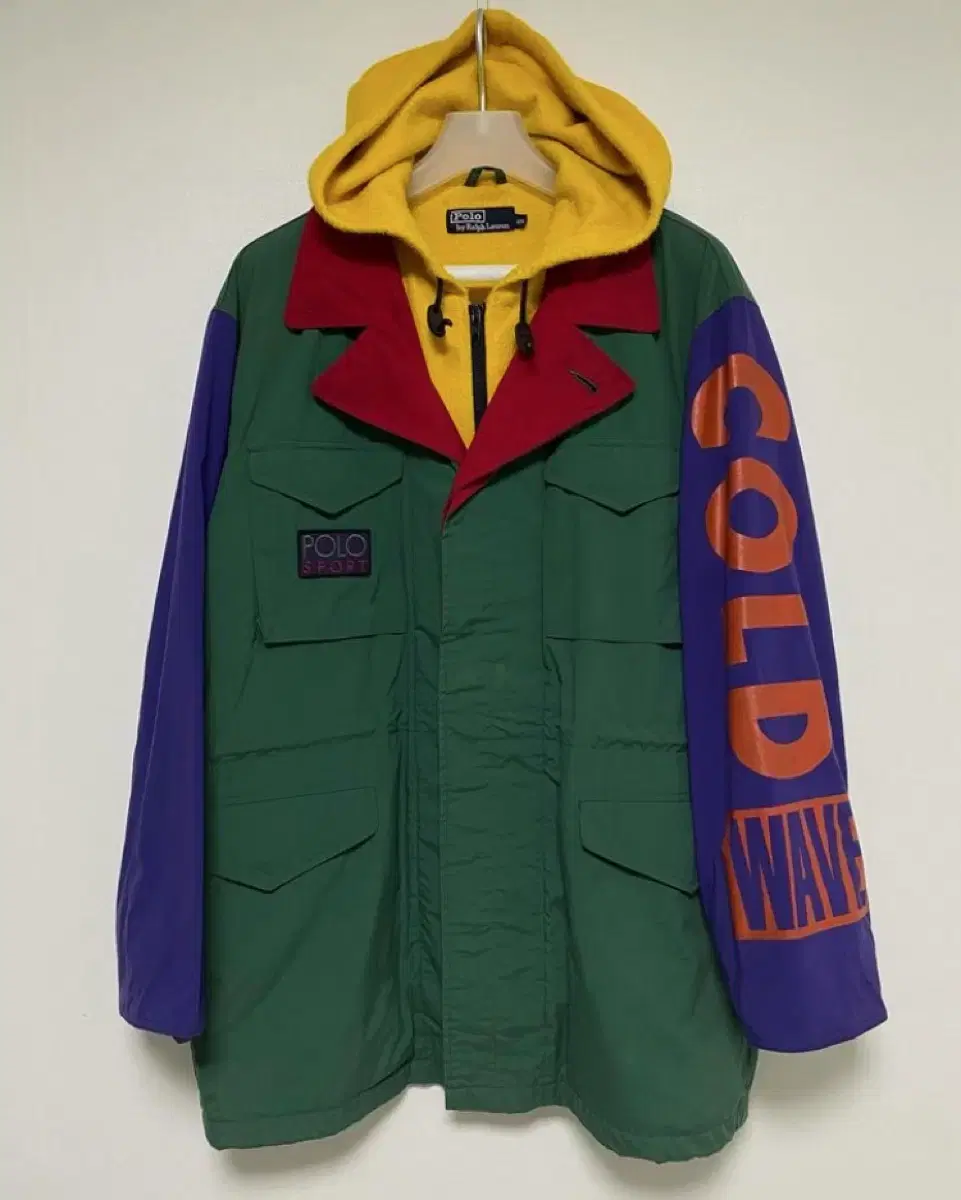 1993년 POLO SPORT SNOWBEACH COLDWAVE 점퍼OG