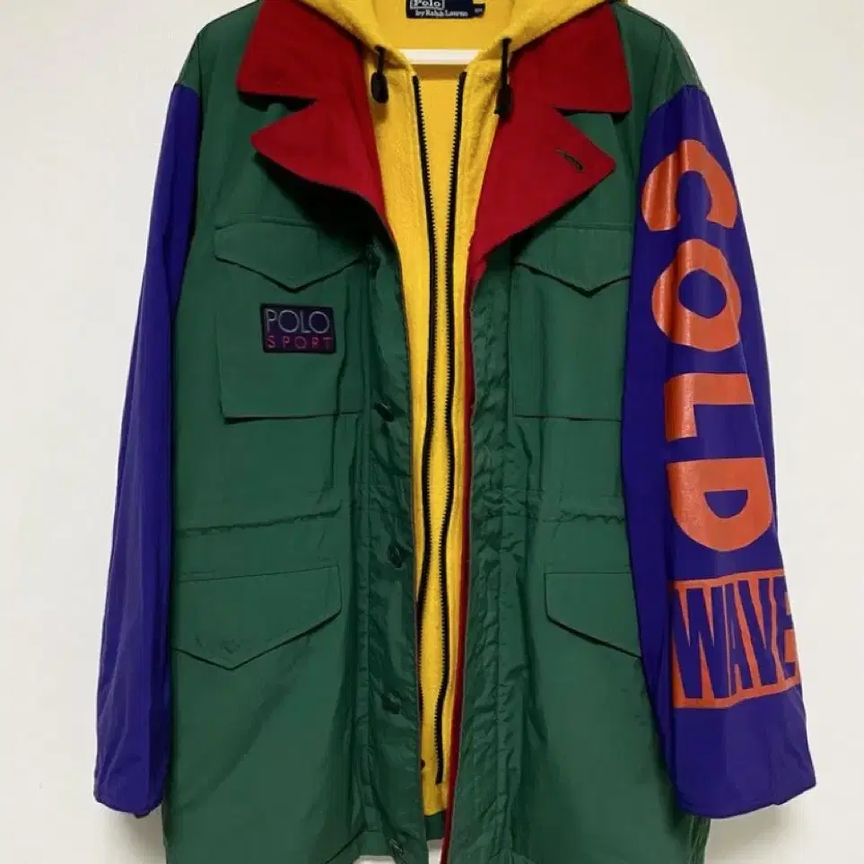 1993년 POLO SPORT SNOWBEACH COLDWAVE 점퍼OG