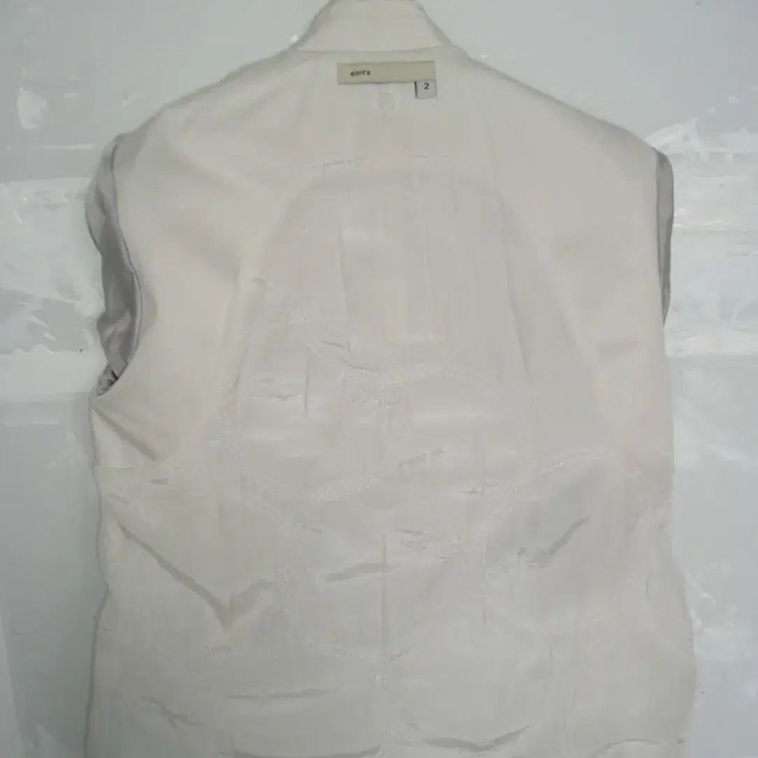 에옹쓰 O patch jacket - white atelier ver