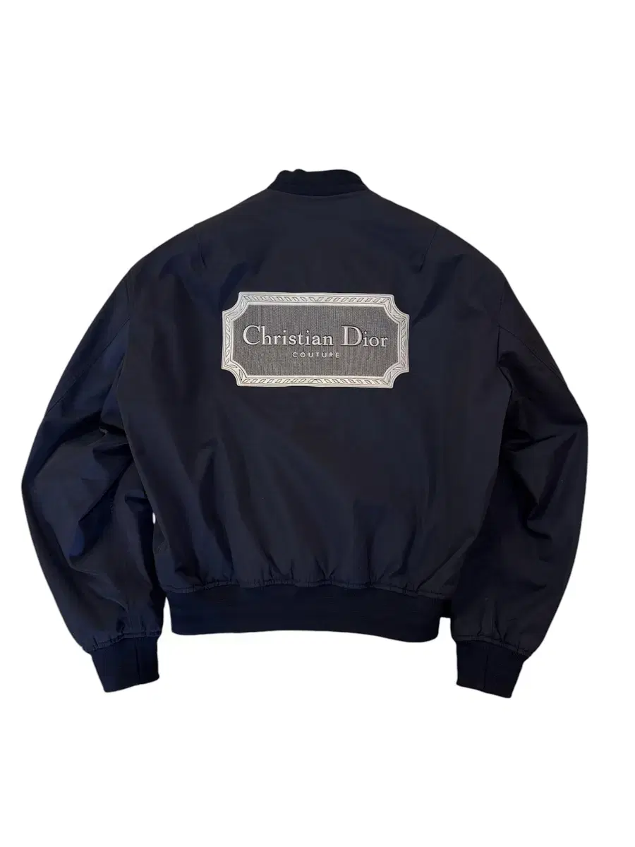 Christian Dior Couture Bomber Jacket Navy