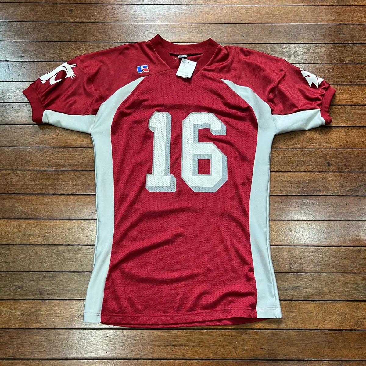 Russell NFL Washington Deep Red Warm Rugby Jersey