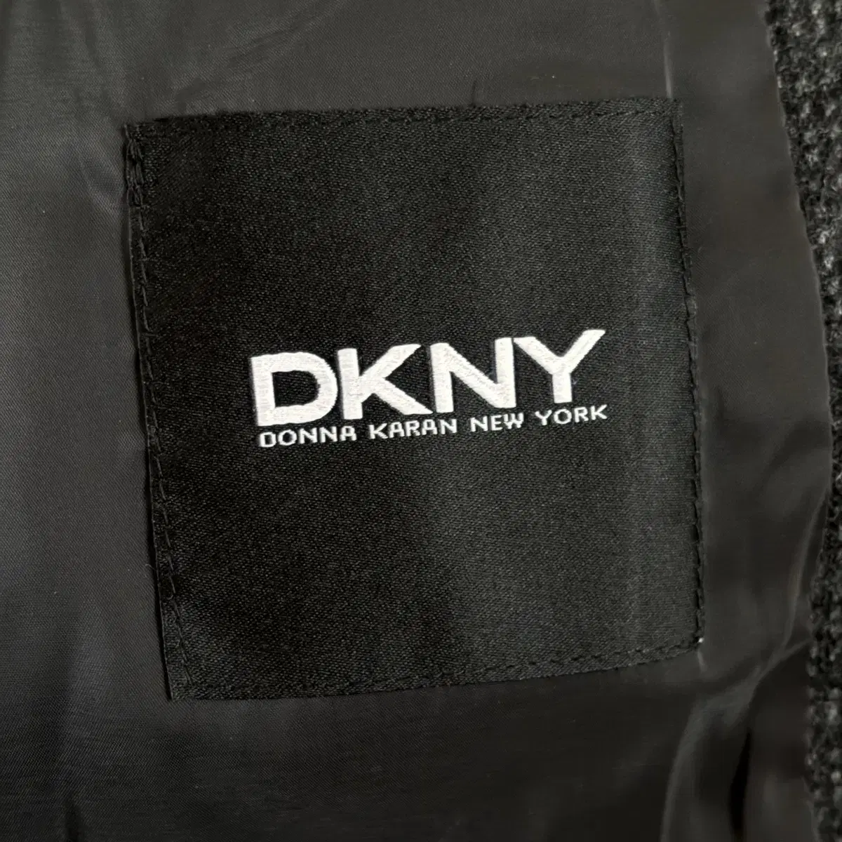 DKNY 스포츠 코트형 자켓 XS 슬림핏 독특한 질감 FW