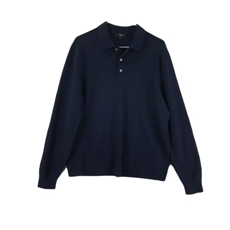 E9731 THEORY Men's M Navy kara Long Sleeve Knit/Dirk