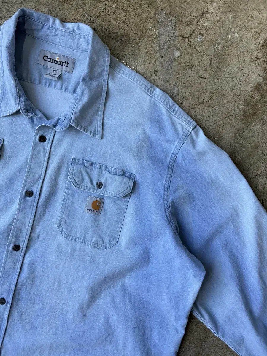 Calhart Wash Denim Shirt