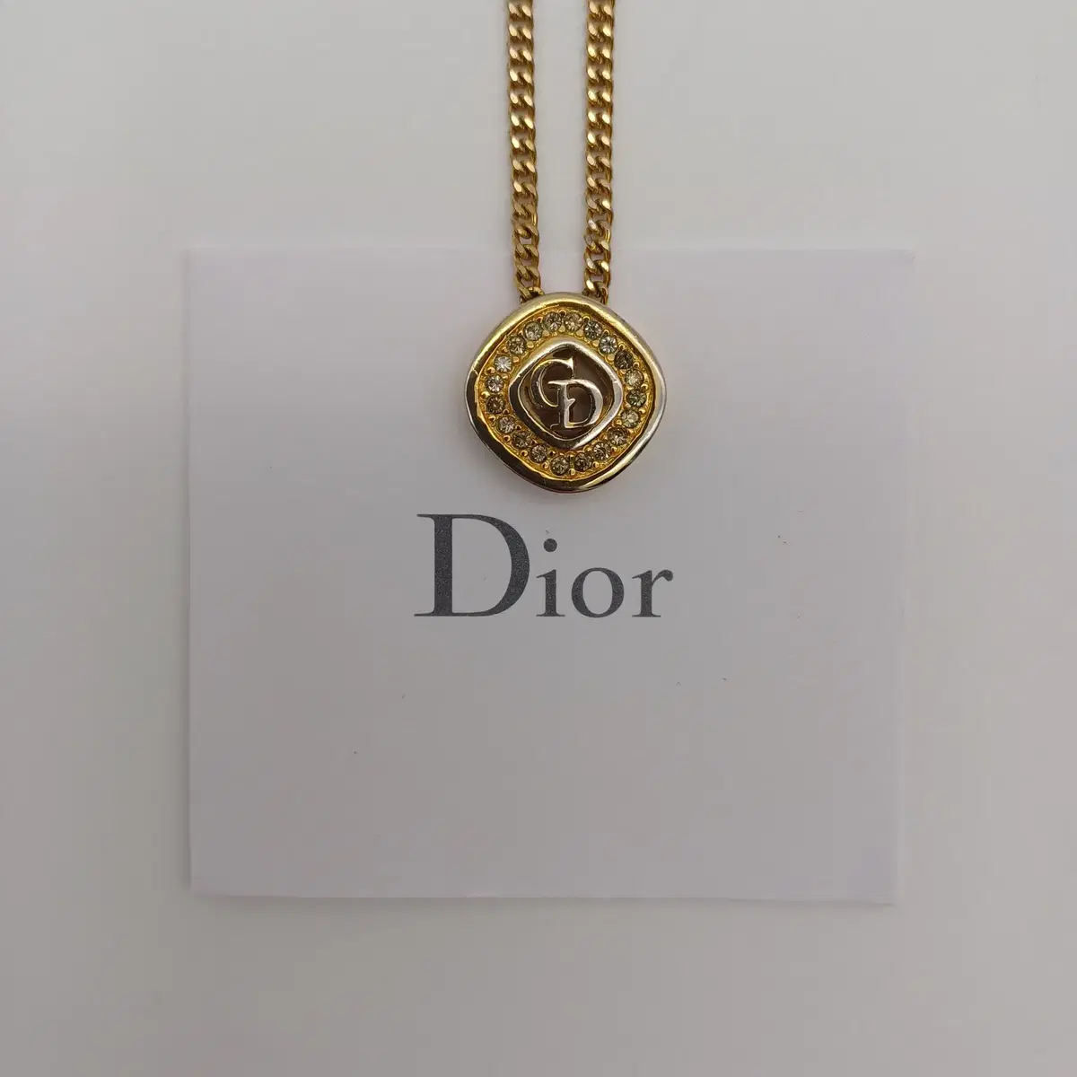 DIOR 디올 빈티지 목걸이 [6857_0604-02#]