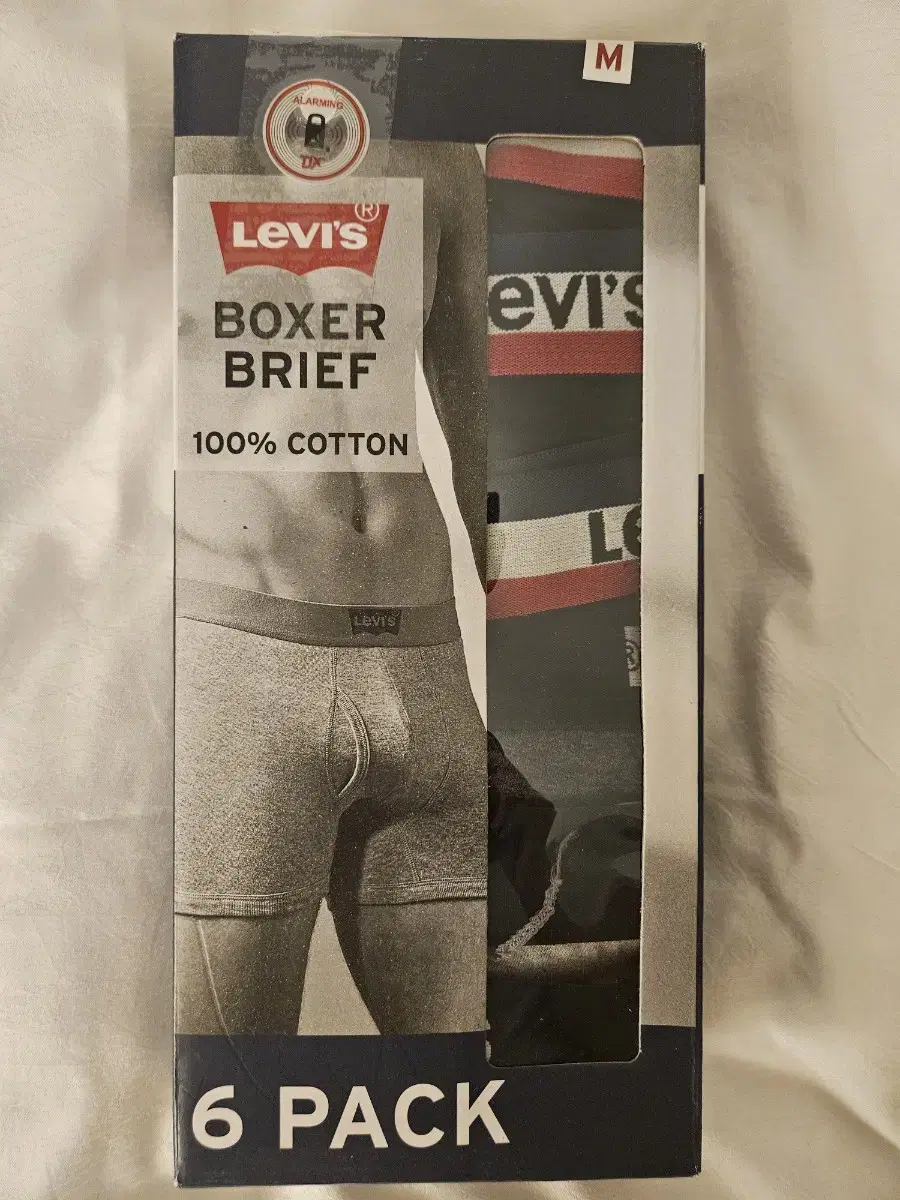 Levi's Boxer Briefs Men's 6 Pack sealed New