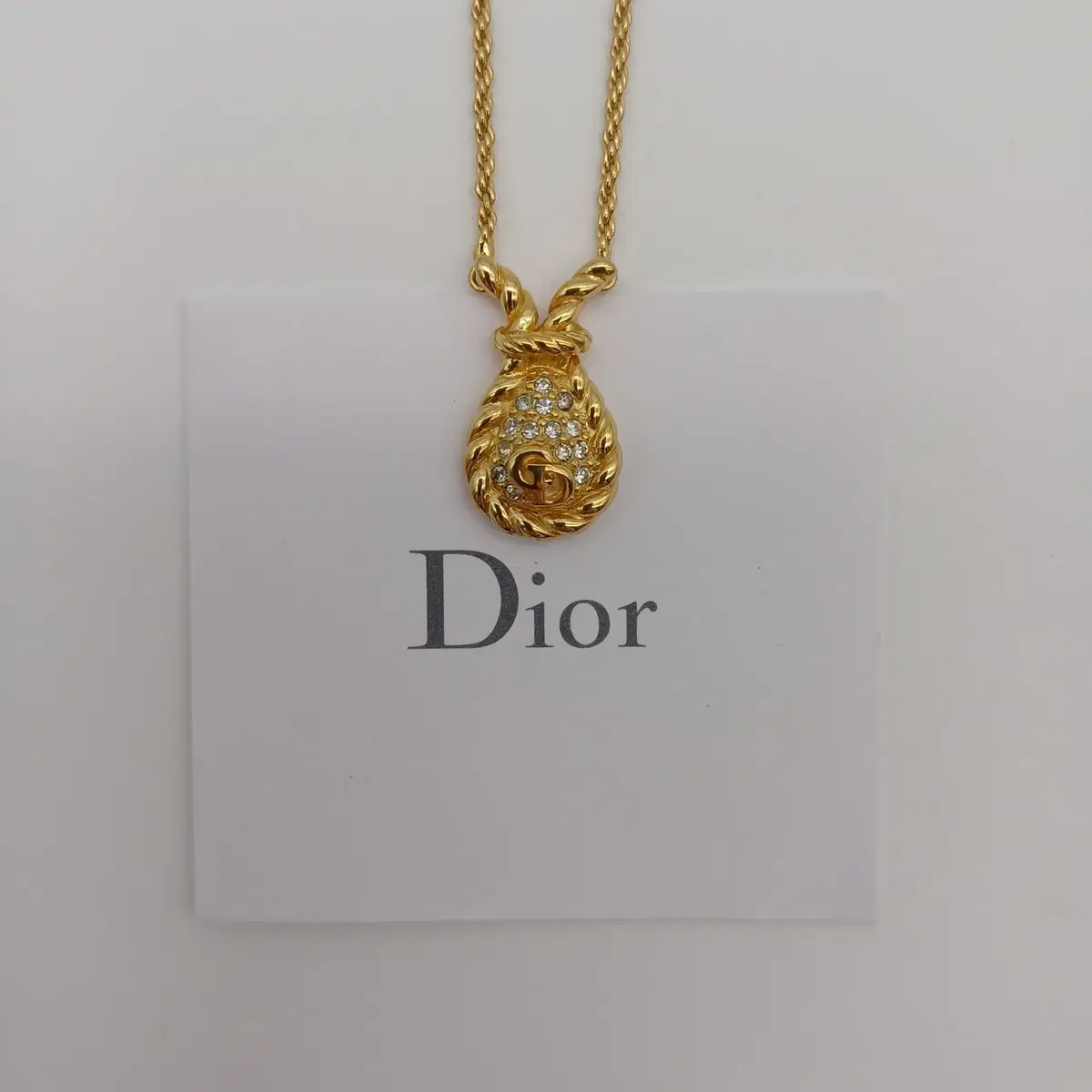 DIOR 디올 빈티지 목걸이 [6857_0604-04#]