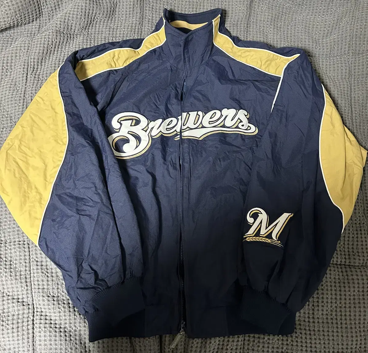 [2XL] Majestic Milwaukee Brewers Jacket