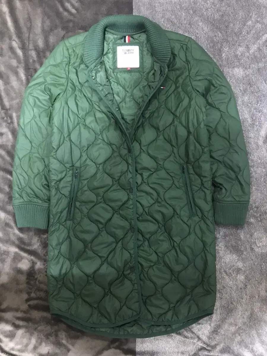 [M] Tommy Hilfiger Quilted Long Jacket