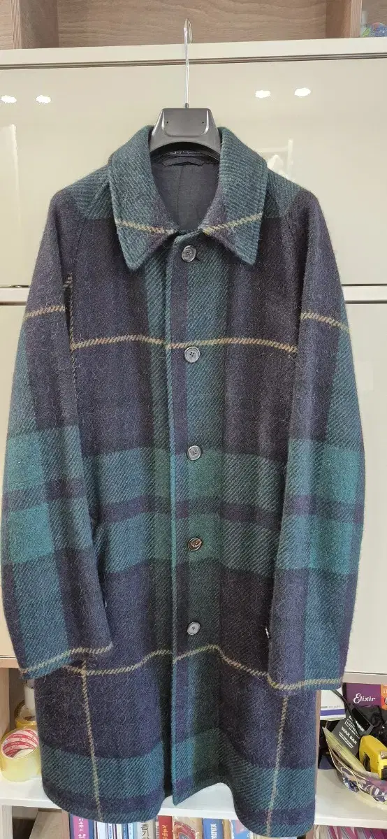 Polo 21fw Tartan Check Coat 38R