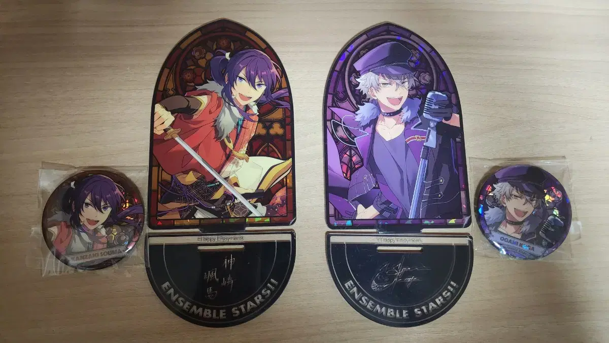 Anstakoga Soma Stained Glass 1st Acrylic + Badge