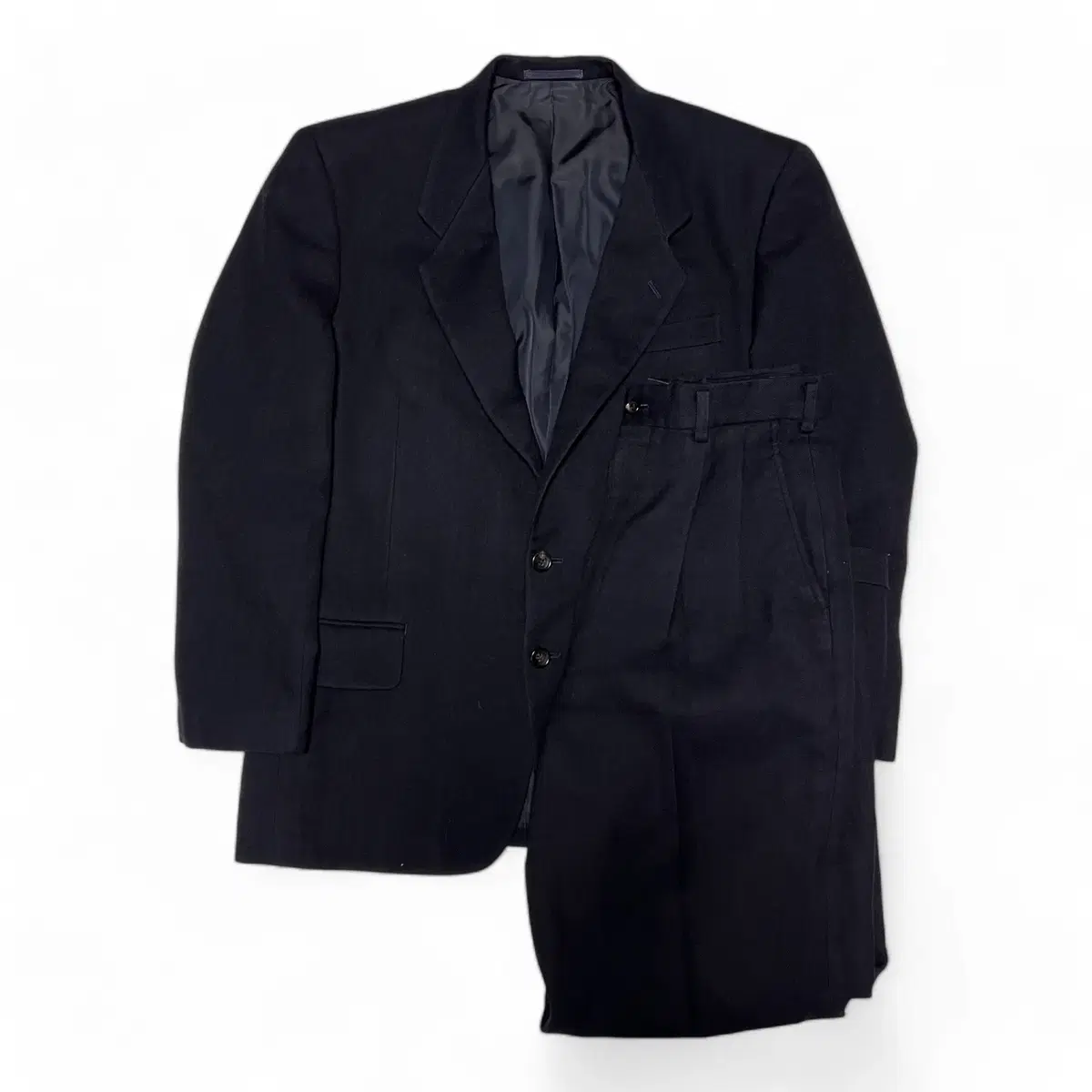 COMME des GARCONS Comme des Garçons Navy two-button suit set (M)