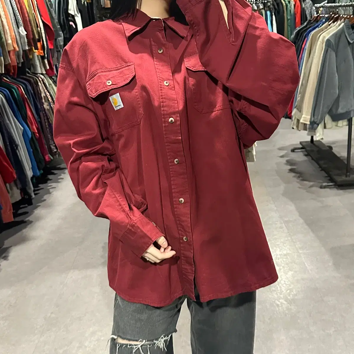 (115) Carhartt VTG 빈티지 칼하트 셔츠