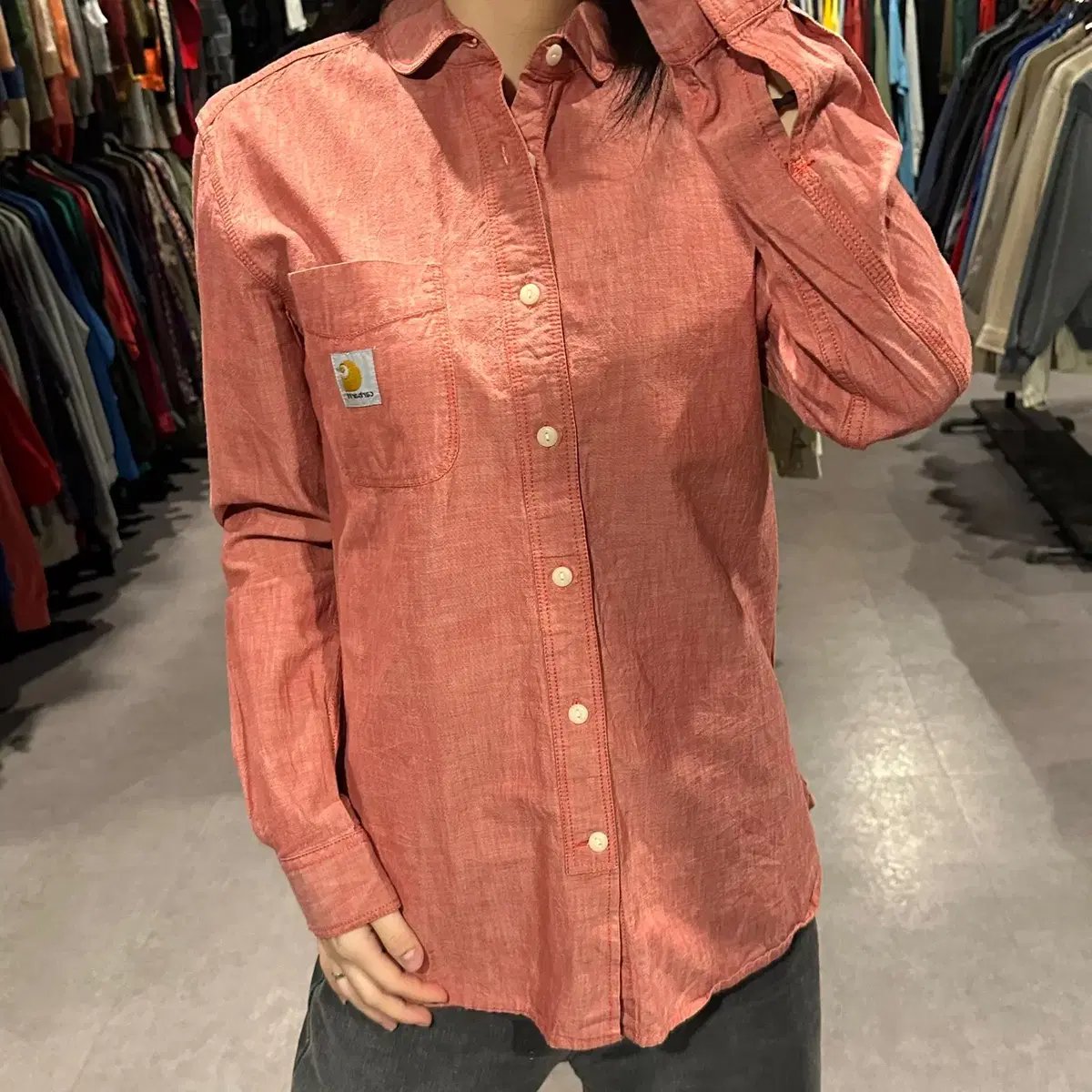 (116) Carhartt VTG Vintage Carhartt Shirt