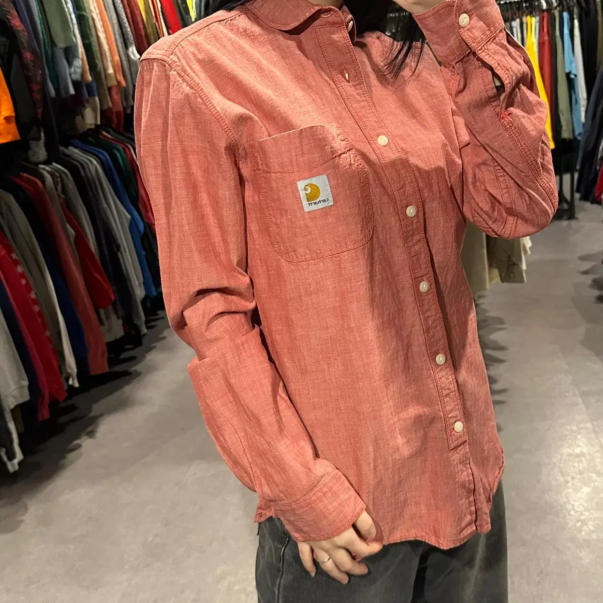 (116) Carhartt VTG 빈티지 칼하트 셔츠