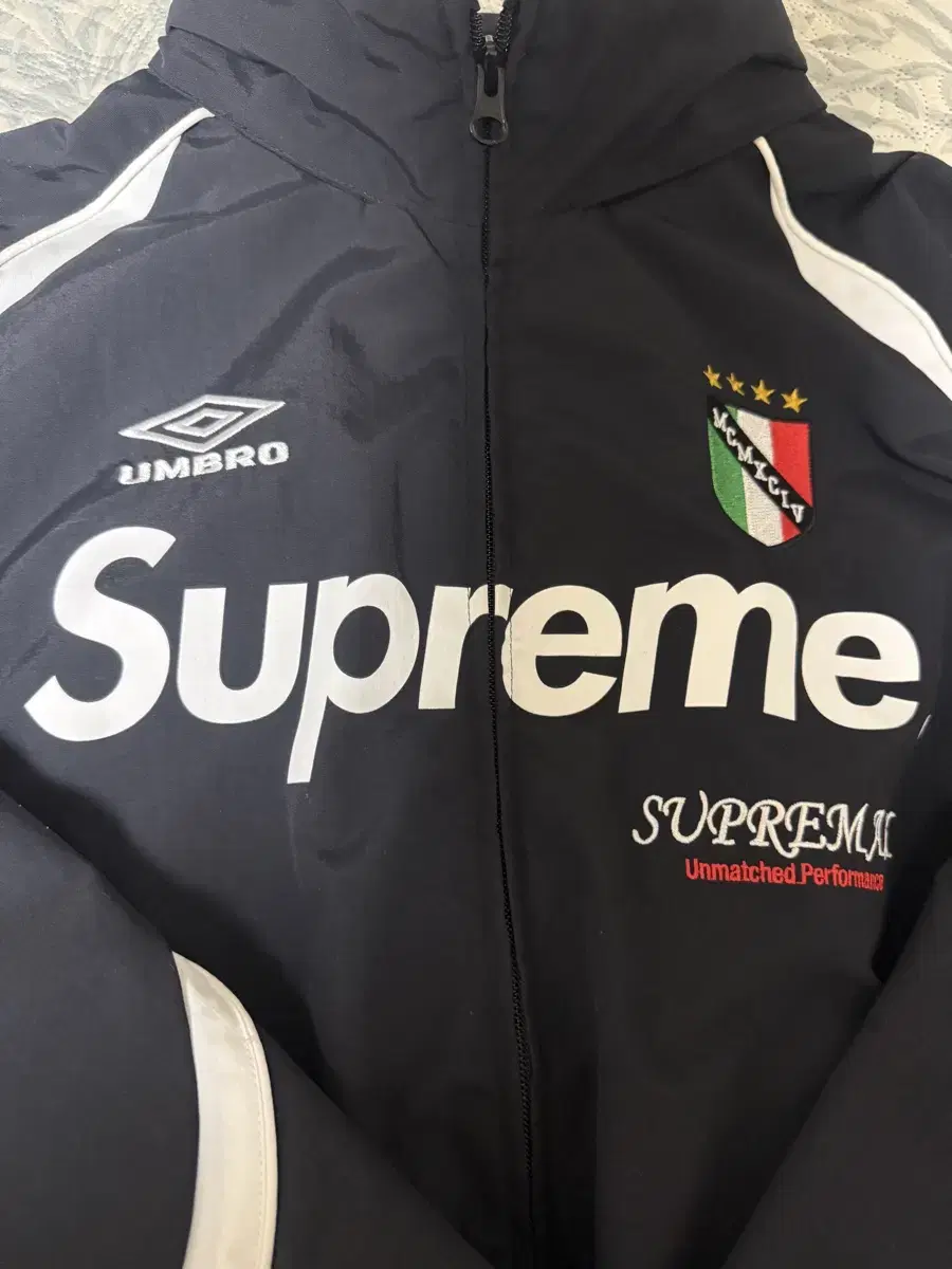 [S] 22ss Supreme x Umbro track jacket black sells