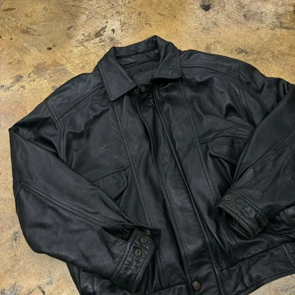 [ Genuine/XL ] Vintage sheepskin jacket