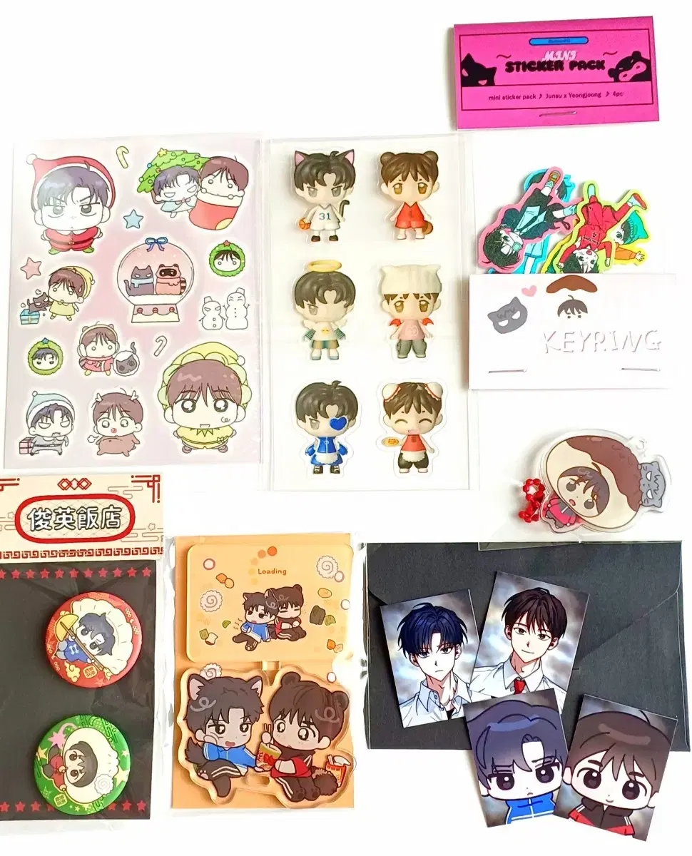 [Bulk] Garbage Time Gapta Compliance Youngjoong Junbak onda sticker Canbadge acrylic 증사 키링