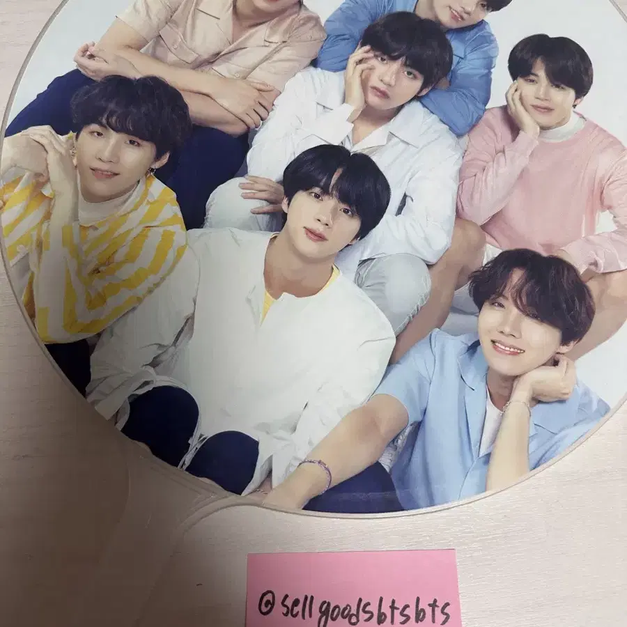 방탄 단체 럽셀 피켓 bts love yourself