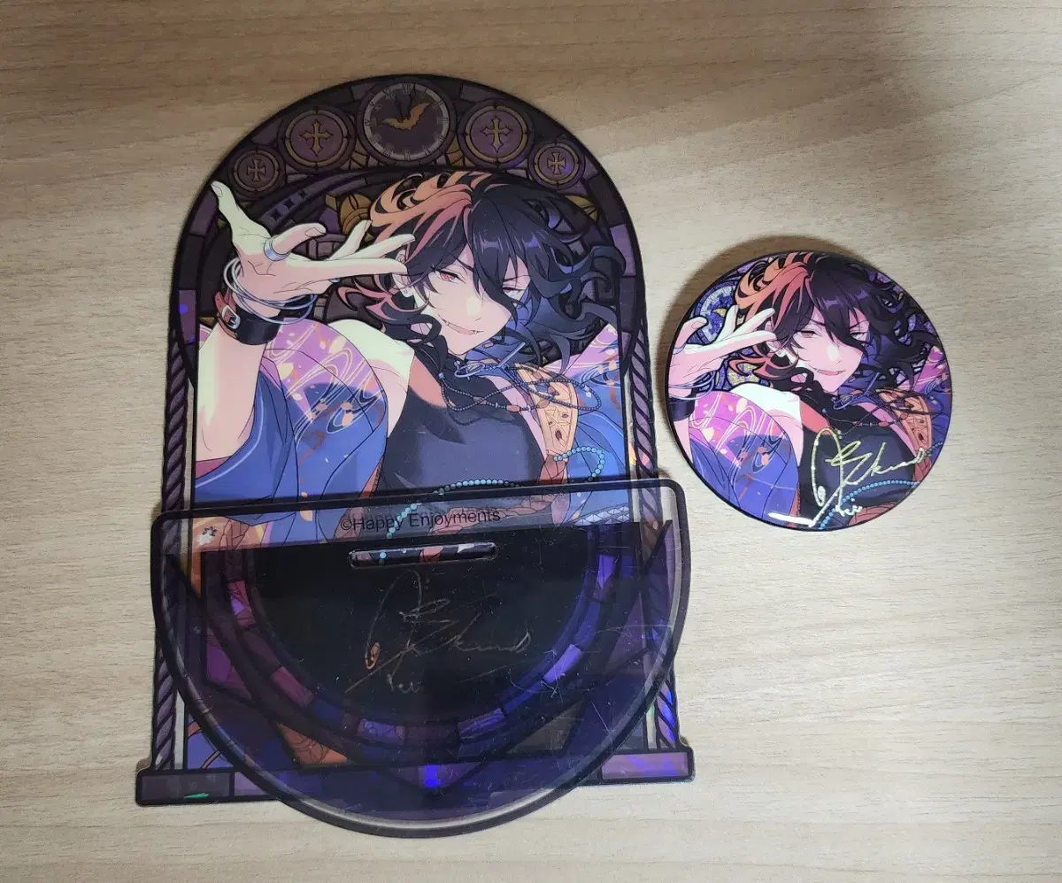 Anstar lay Stained Glass Part 2 acrylic + badge