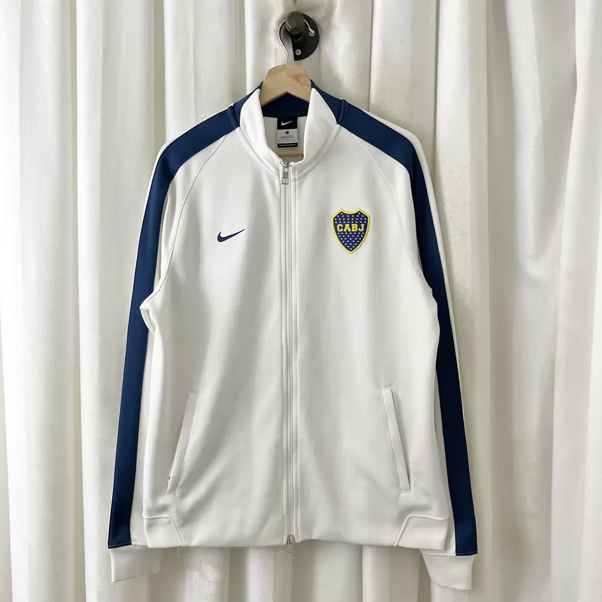 Nike White Boca Juniors Track Top