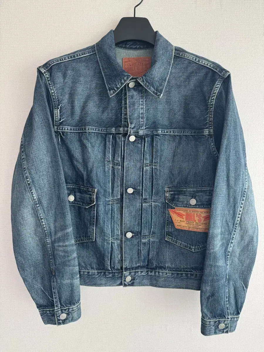 L) RRL Double L Type 2 Overdale Denim Jacket/Westview lot271