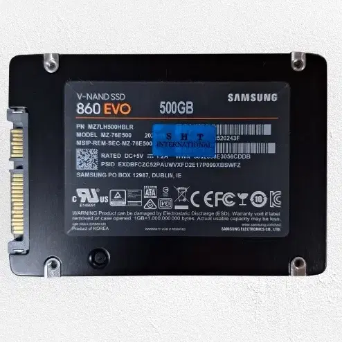 삼성 860 EVO SSD 500기가