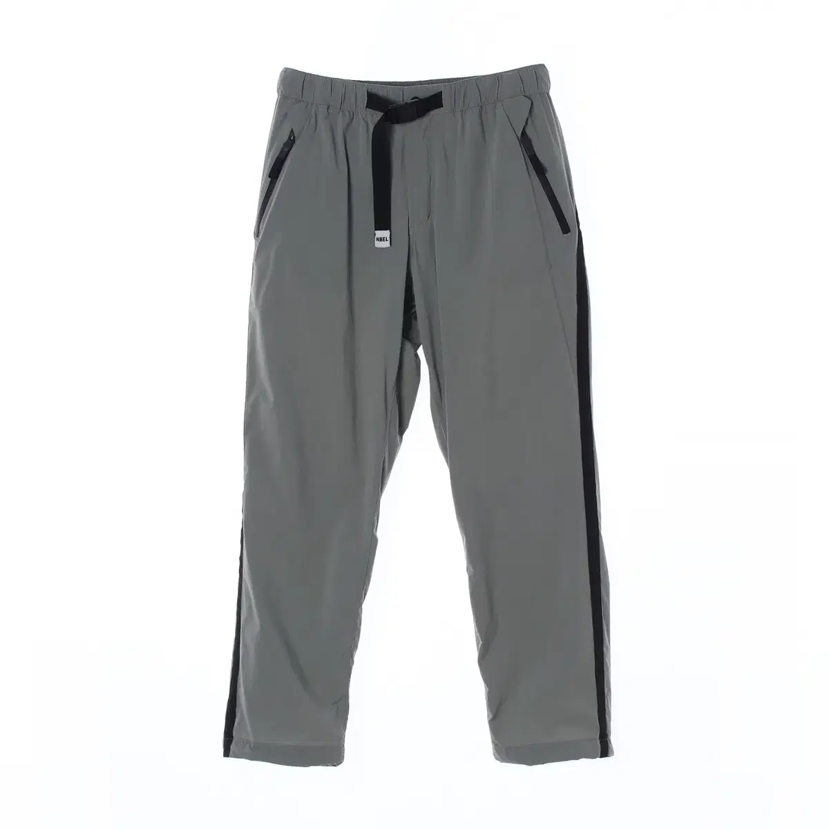 [M]New Balance Gray Belted Nylon Pants Sweatpants