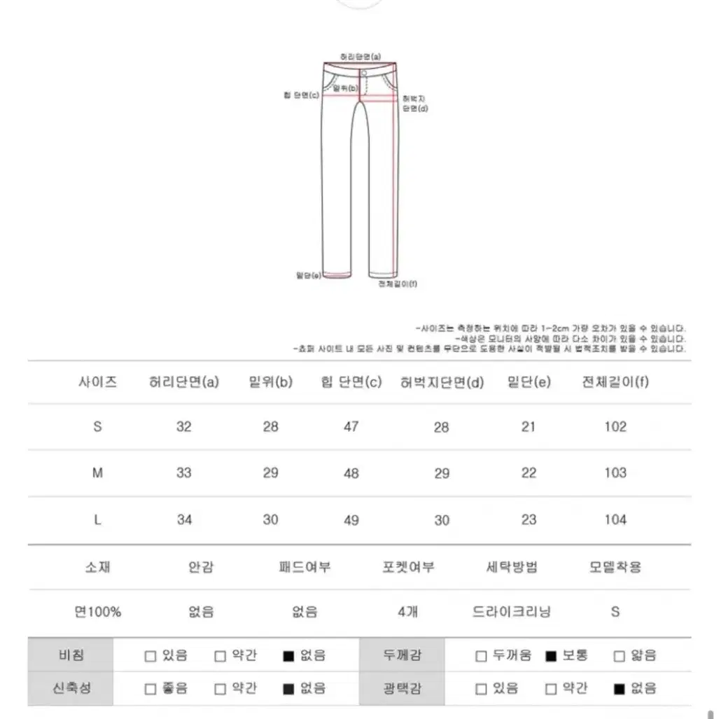 새상품)쵸퍼 와이드 팬츠/정가 25,000원