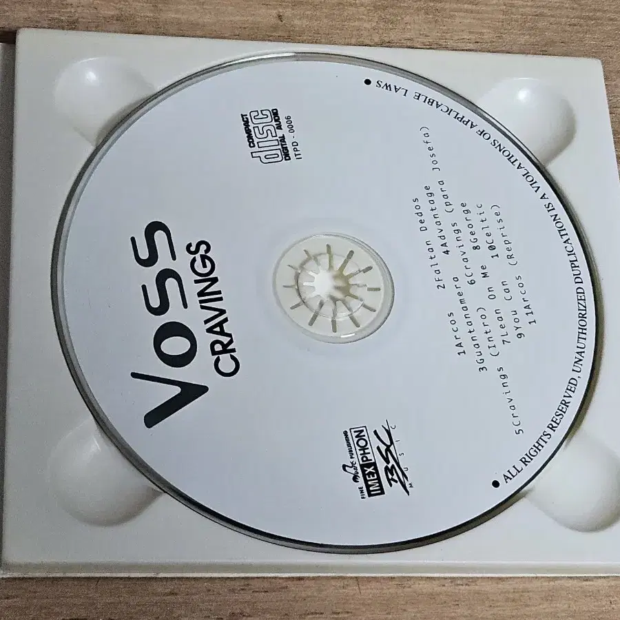 Voss - Cravings (CD)