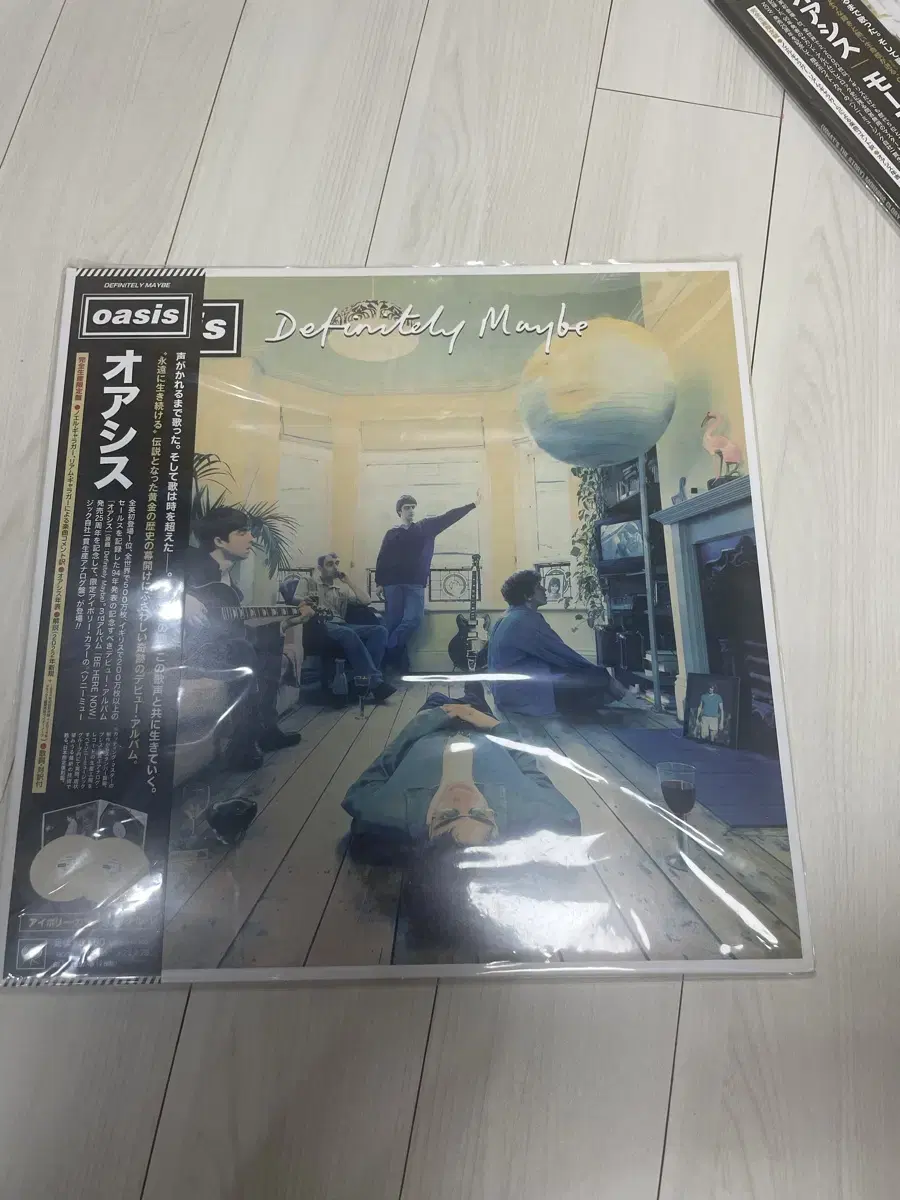 오아시스 일본반 lp 한정반