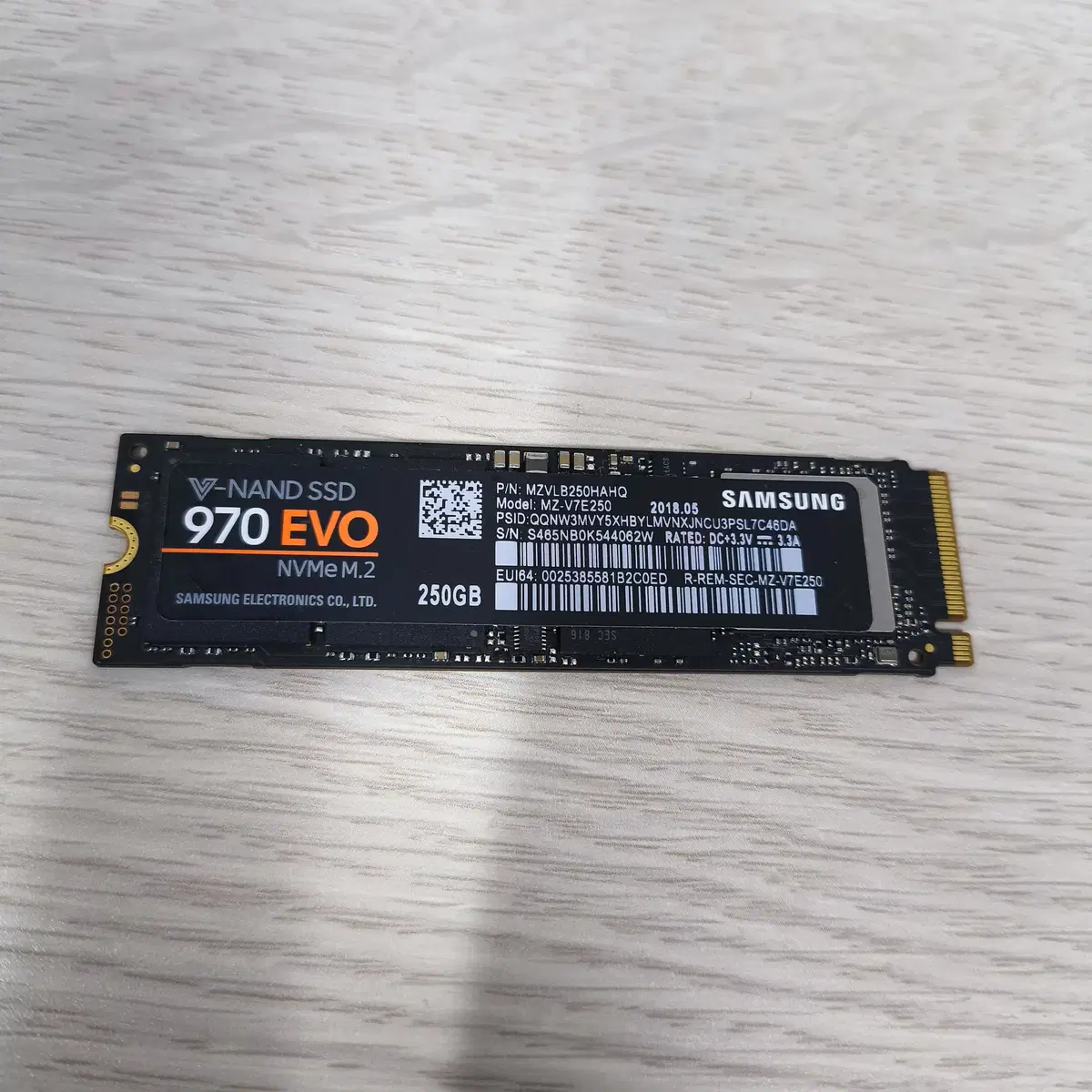 [판매] 삼성 SSD PM961, 981, 981a 256g NVMe