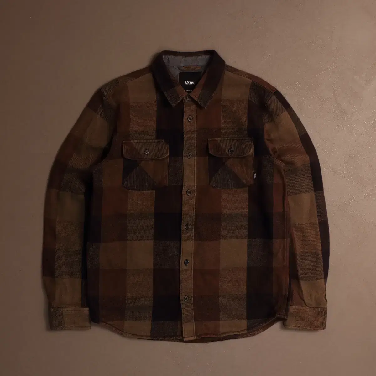 Vahns Heavy Cotton Check Shirt