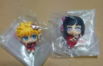 NARUTO 나루토 뿌찌카라 랜드 치미메가 나루토 히나타 2개 세트