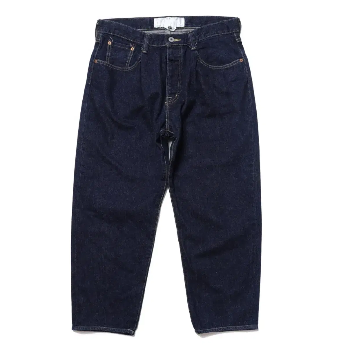 GANRYU Button Fly Denim Pants