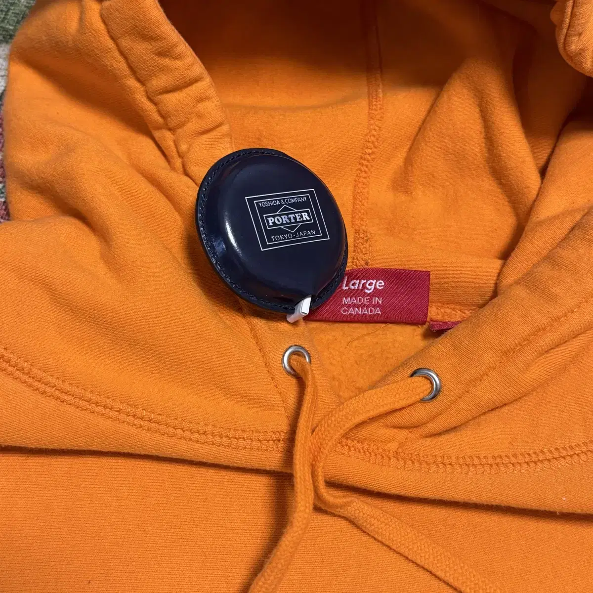 Supreme Orange Top Hoodie