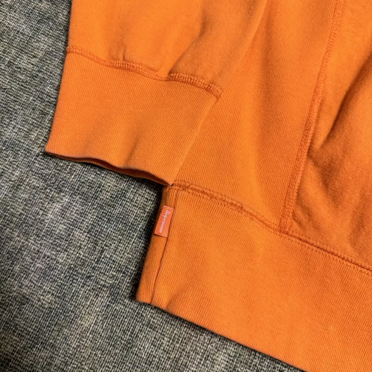 Supreme Orange Top Hoodie