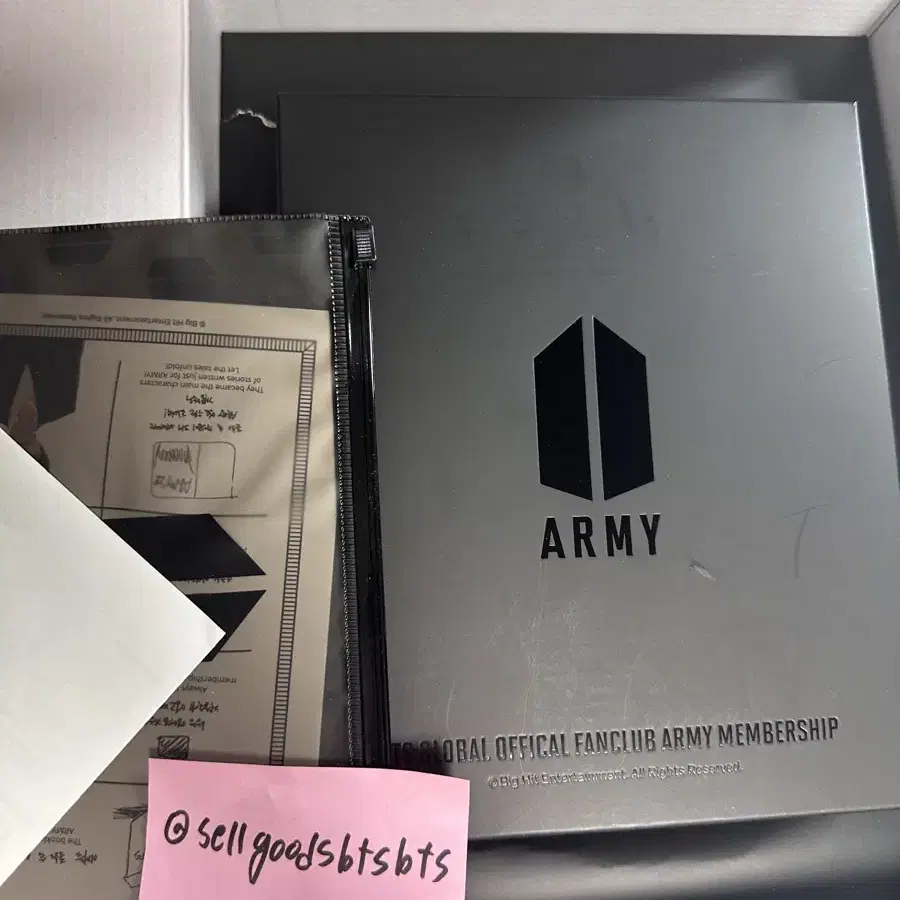 아미 7기 키트 army 7th kit 멤버쉽