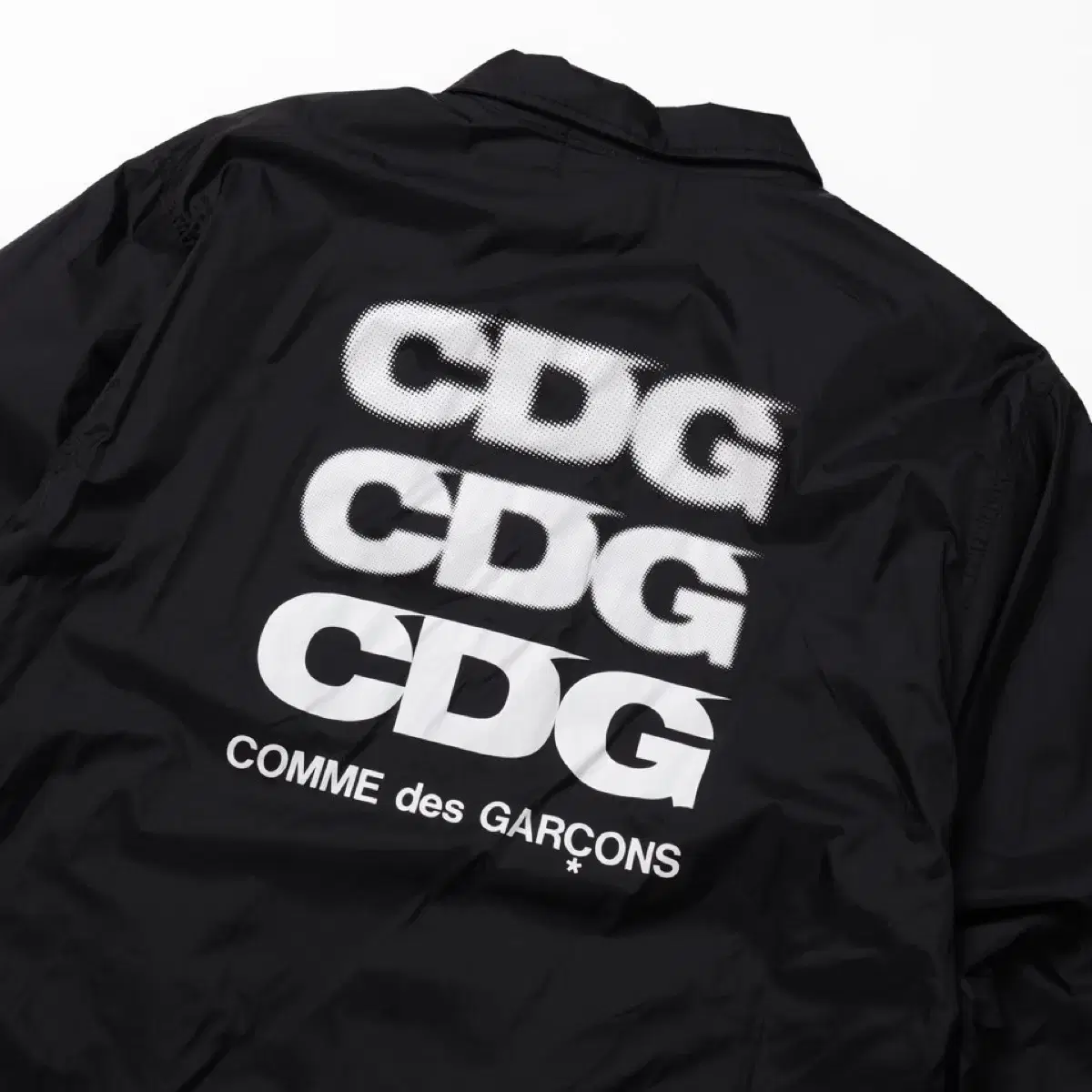 CDG Printed Coach Jacket