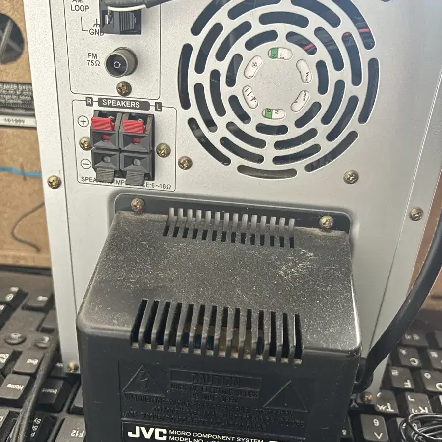 JVC 마이크로 콤포넌트 오디오 스피커